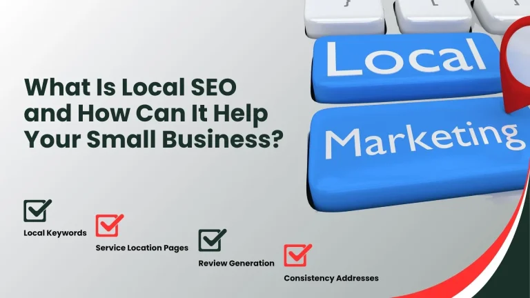 Local SEO helping a small business appear in local Google search results